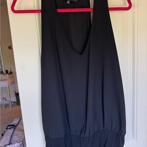 Lulu's Black Halter Body Suit